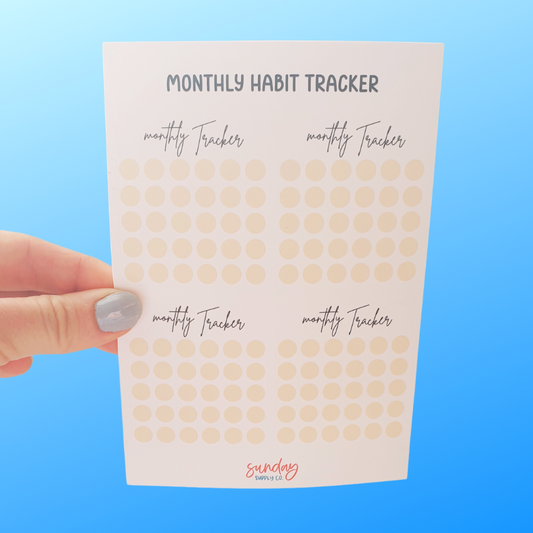 monthly-habit-tracker-planner-stickers-cute-stationary-wellington-nz