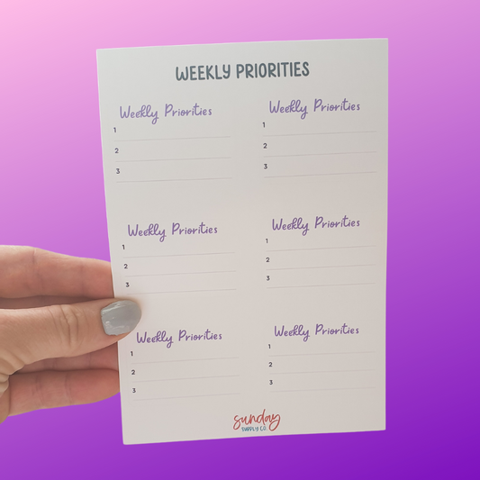 weekly-priorities-habit-tracker-stickers-cute-stationary-planner-stickers--wellington-nz