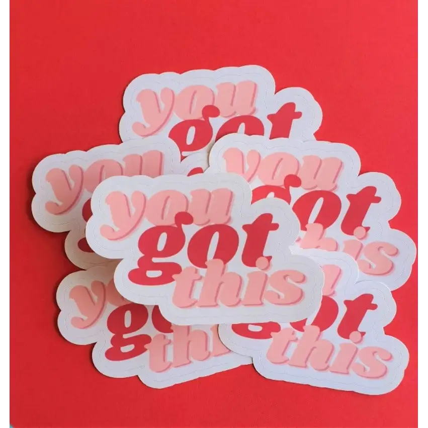 You Got This Sticker - Decorative Stickers